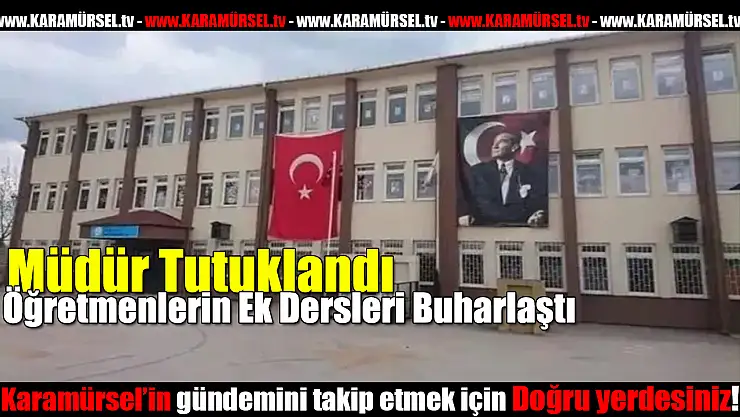 Kocaeli'de Eğitim Skandalı!  Müdür Tutuklandı