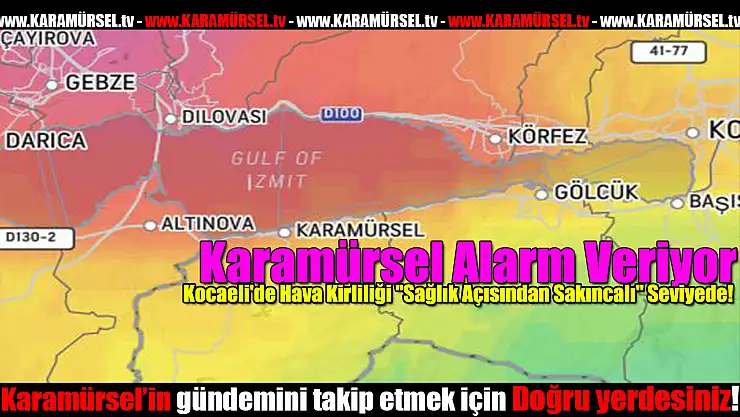 Kocaeli'de Hava Kirliliği