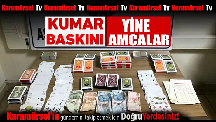 Kocaeli Emniyetten kumar baskını