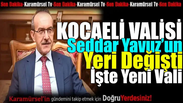 Kocaeli'nin Yeni Valisi İlhami Aktaş Kimdir?
