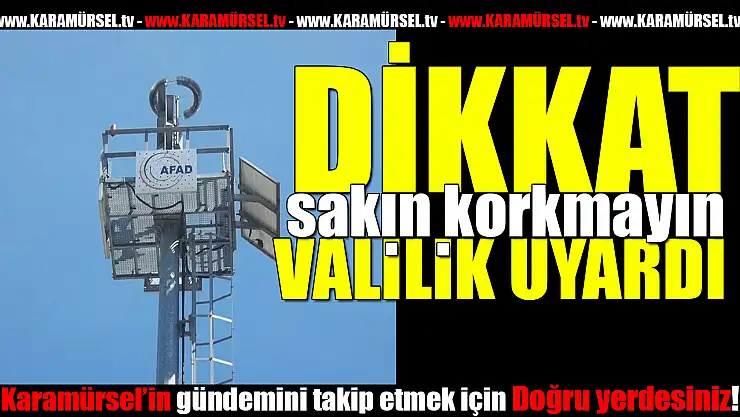 Kocaeli Valiliği'nden önemli açıklama!