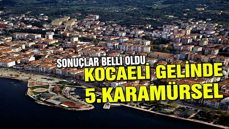 Kocaeli'nin en kalabalık mahalleleri belli oldu
