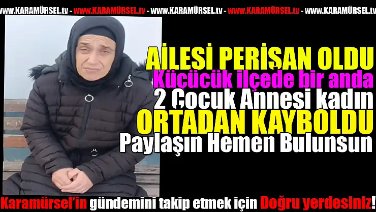 Küçücük ilçede bir anda ortadan kayboldu!