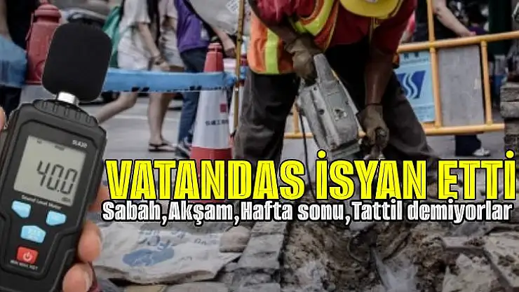 Mahalle Arasındaki İnşaat Gürültüsü Vatandaşı Canından Bezdirdi