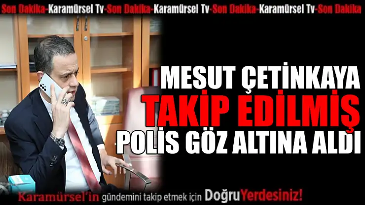 Mesut Çetinkaya polise teslim etti