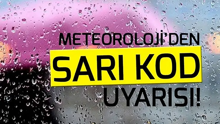 Meteoroloji'den Çok Kuvvetli Yağış Uyarısı