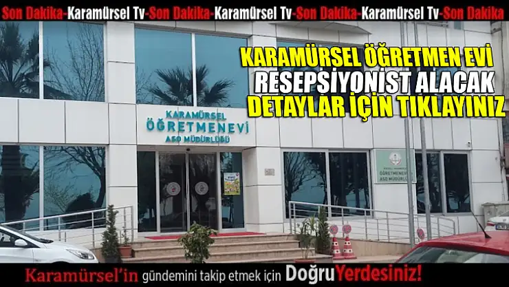Öğretmenevi Resepsiyonist Olarak Katılın – Hemen Başvurun!