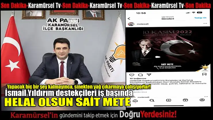Sait Mete için yazılacak hiç bir şey bulamadılar! Bakın ne yaptılar!