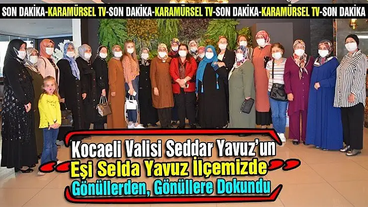 Selda Yavuz Karamürsel'de gönülden gönüllere dokundu