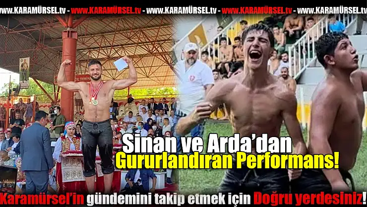 Sinan ve Arda'dan Gururlandıran Performans!