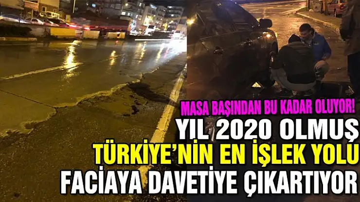 SÜRÜCÜLER BETON YOLDAN GEÇERKEN DİKKAT!