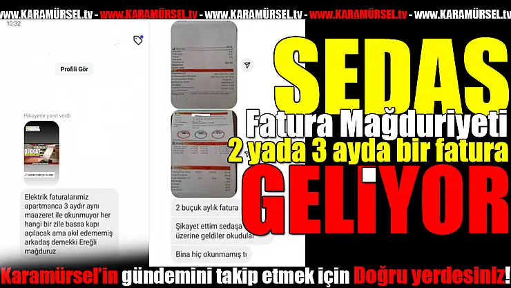 Toplu gelen faturalar mağduriyet yaratıyor!