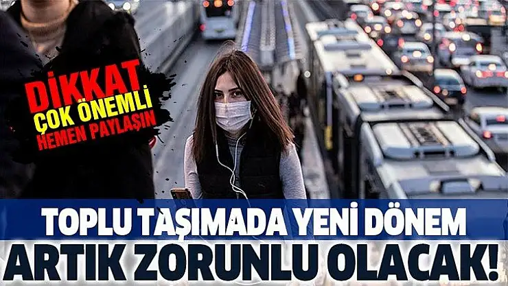 Toplu taşımada yeni dönem! HES kodu zorunlu oldu