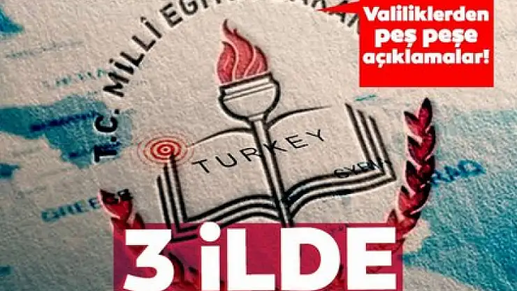 Valilikler bir bir açıklıyor okullar tatil mi?