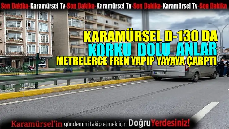 Yoldan karşıya geçen vatandaş ezildi !