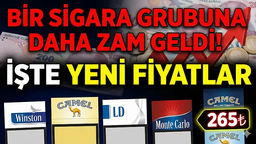 Bir Sigara Grubuna Daha Zam Geldi!