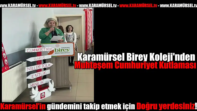 Birey Koleji'nden Muhteşem Cumhuriyet Kutlaması