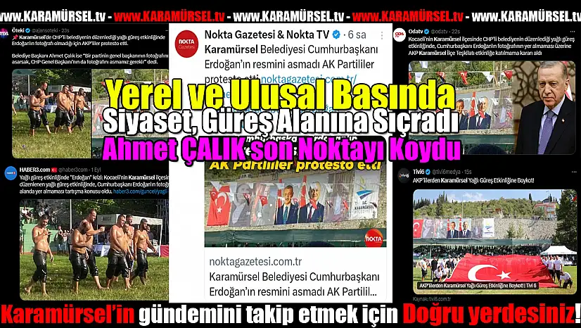 Erdoğan Fotoğrafı Karamürsel'i Karıştırdı