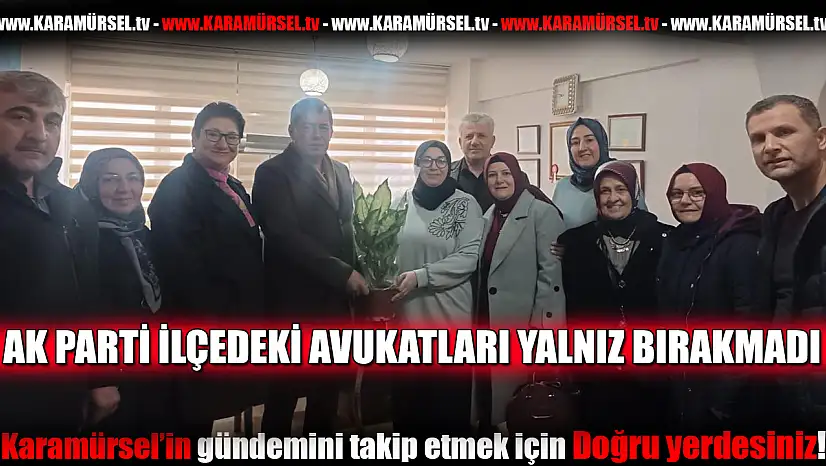 Karamürsel Ak Partiden anlamlı ziyaret