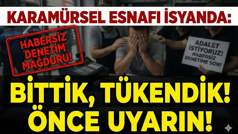 Karamürsel de 'Ani Denetim' Tepkisi: