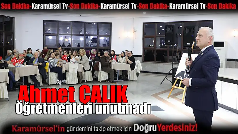 Karamürsel'de Öğretmenler Günü Coşkuyla Kutlandı