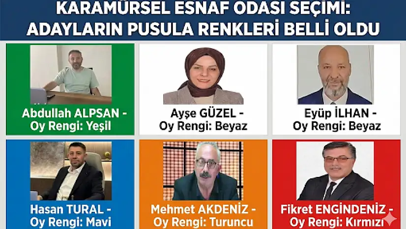 Karamürsel Esnaf Odası Seçiminde Geri Sayım!