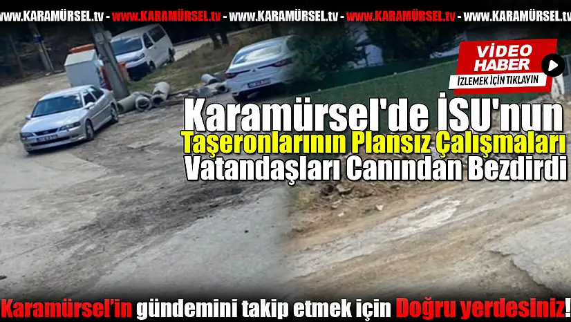 Karamürsel halkı bu eziyeti hak etmiyor!