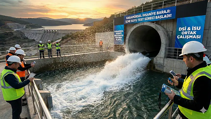 Karamürsel İhsaniye Barajı'nda Kritik Aşama!