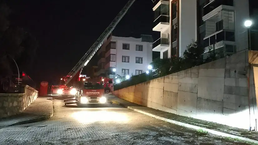 Karamürsel İznik Yolunda ev yangını!