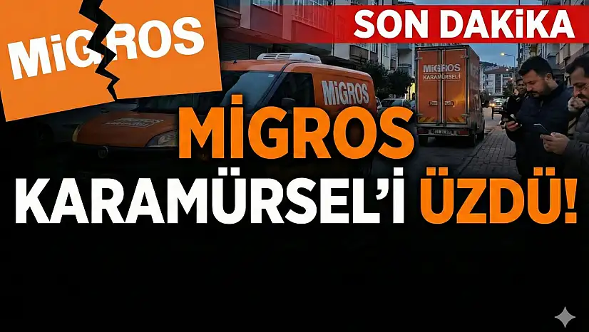 Migros ilçe halkını üzdü!
