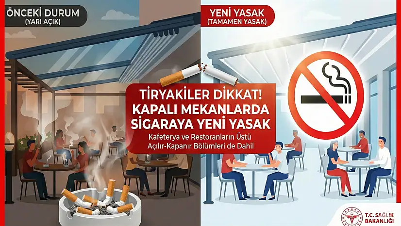 SİGARA YASAĞINDA YENİ DÖNEM!