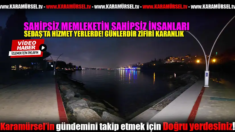 Sokak Lambaları Yanmıyor, Vatandaşlara Köpekler Saldırıyor!