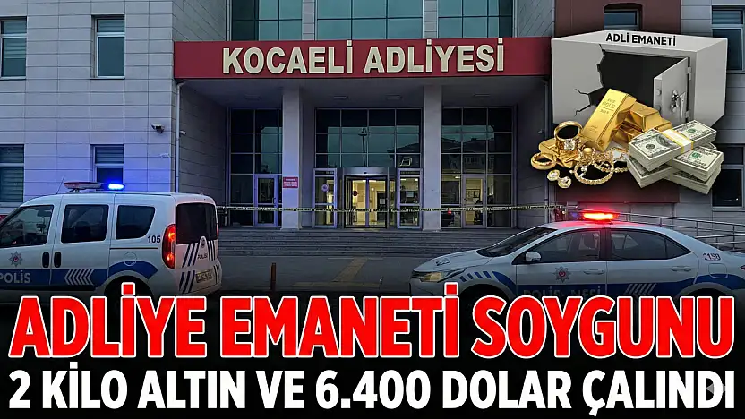 Adliye'de Skandal: Adli Emanetten 2 Kilo Altın Çalındı!
