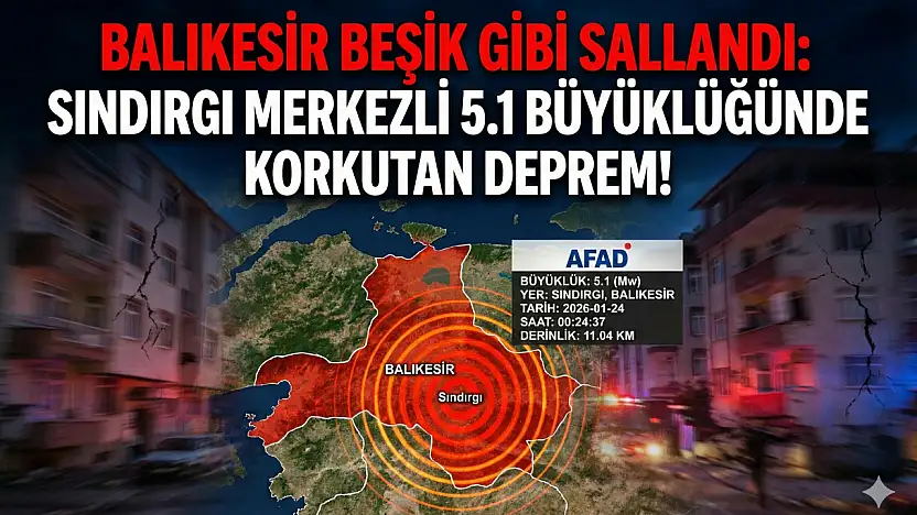 Balıkesir Beşik Gibi Sallandı!