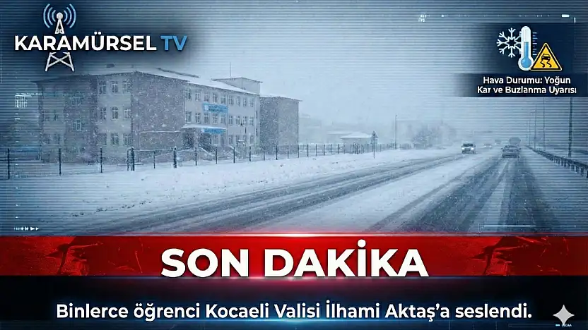 Binlerce Öğrenci Vali Aktaş'a Sesleniyor!