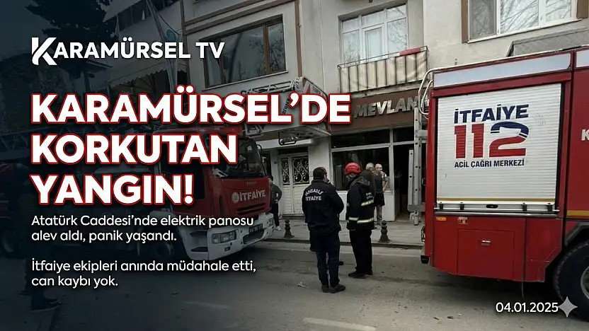 Karamürsel çarşı merkezinde Korkutan Anlar