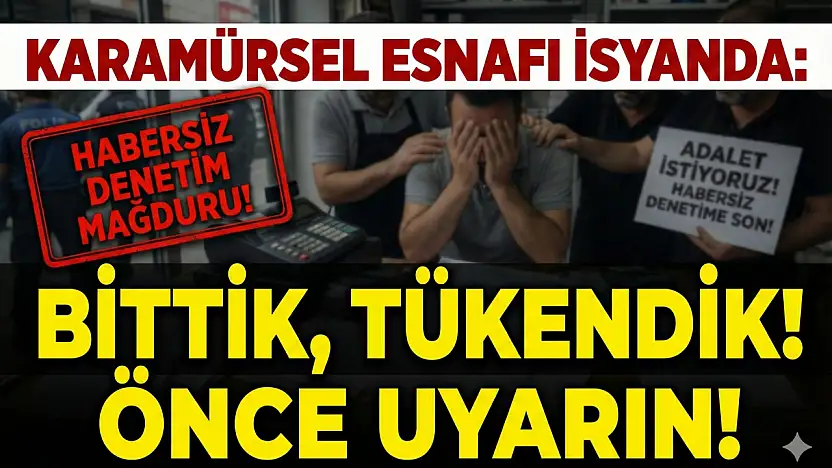 Karamürsel de 'Ani Denetim' Tepkisi: