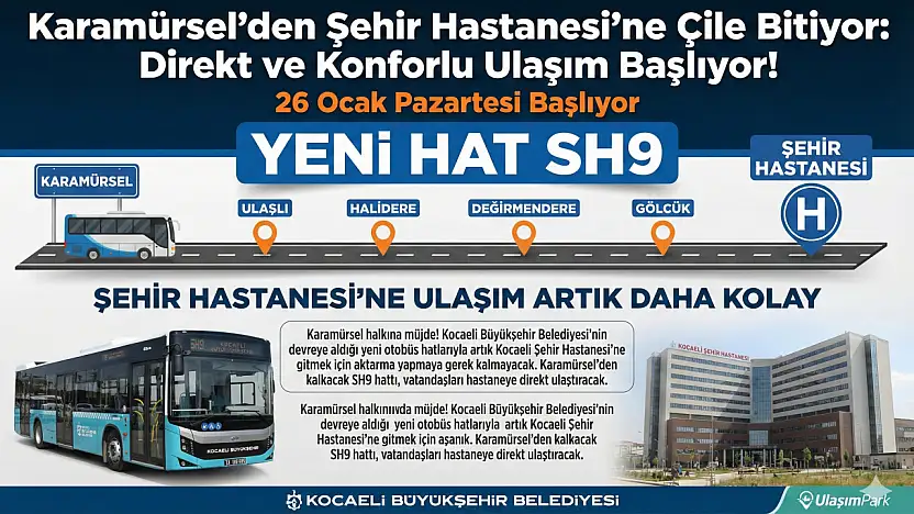 Karamürsel'den Şehir Hastanesi'ne Çile Bitiyor