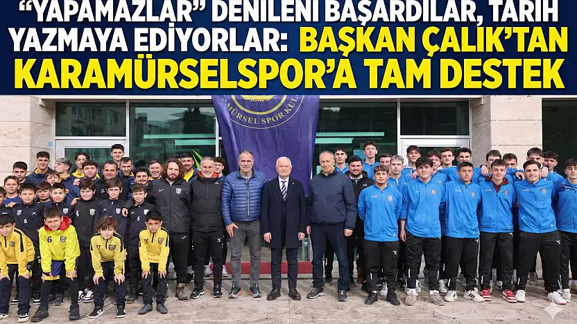 Karamürsel Spor Kulübü Tarih Yazmaya Devam ediyor!