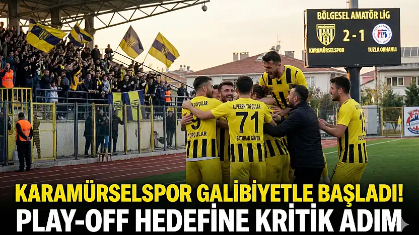 Karamürselspor Tuzla Engelini 2-1 ile Geçti