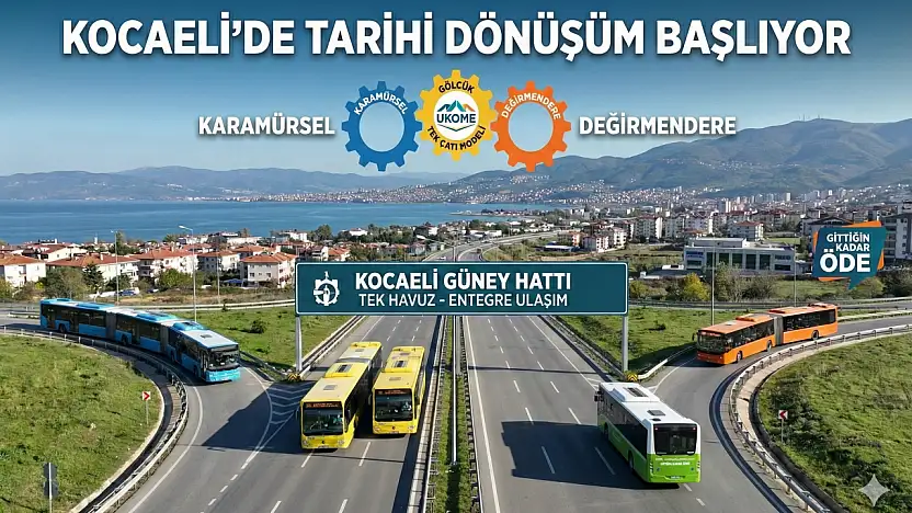 Kocaeli Ulaşımında Yeni Dönem Başlıyor!