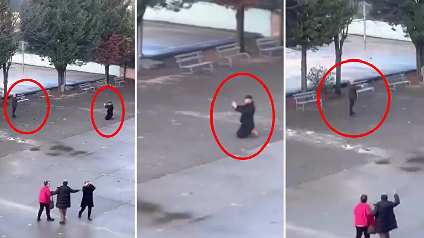 Lise Bahçesinde Silahlı Dehşet!