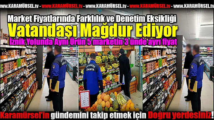 Marketlerde Denetim Eksikliği Vatandaşı Mağdur Ediyor!