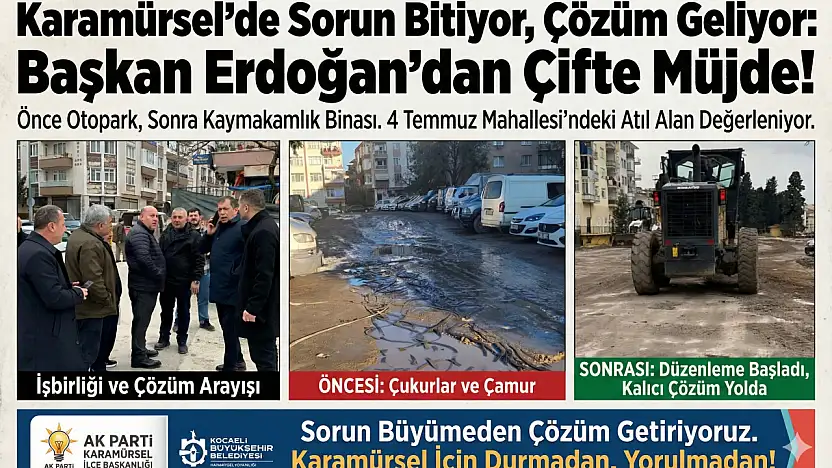 Mecit Erdoğan Duyurdu: Karamürsel Kaymakamlık Binası geliyor!