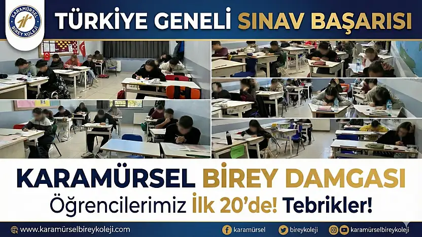 Türkiye Geneli Değerlendirme Sınavına Karamürsel Damga Vurdu