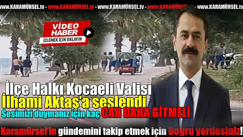 Vatandaşlar Vali'den Acil Çözüm İstiyor!