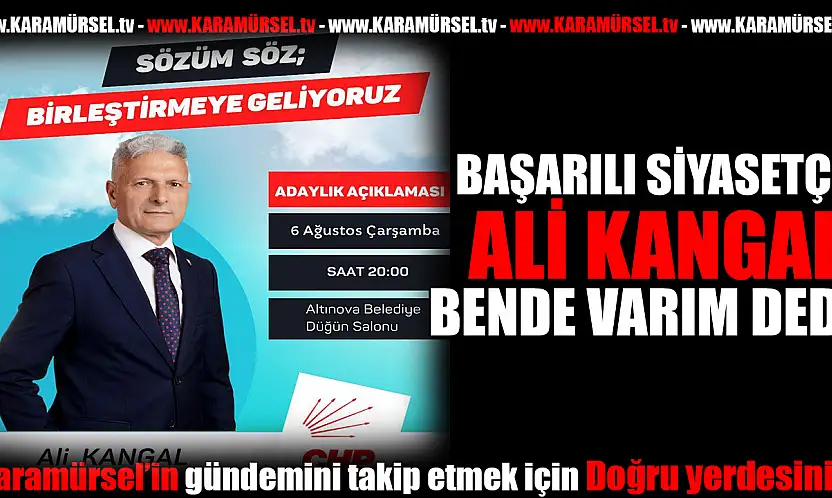 Ali Kangal bende varım dedi!