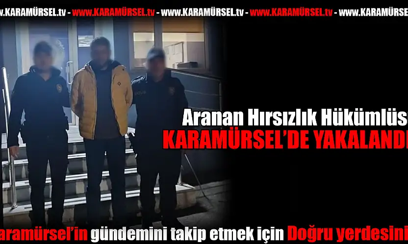 Aranan Hırsızlık Hükümlüsü Yakalandı!