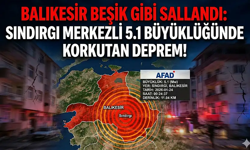 Balıkesir Beşik Gibi Sallandı!