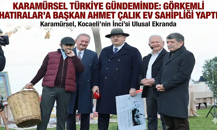 BAŞKAN ÇALIK, HALK TV'YE EV SAHİPLİĞİ YAPTI